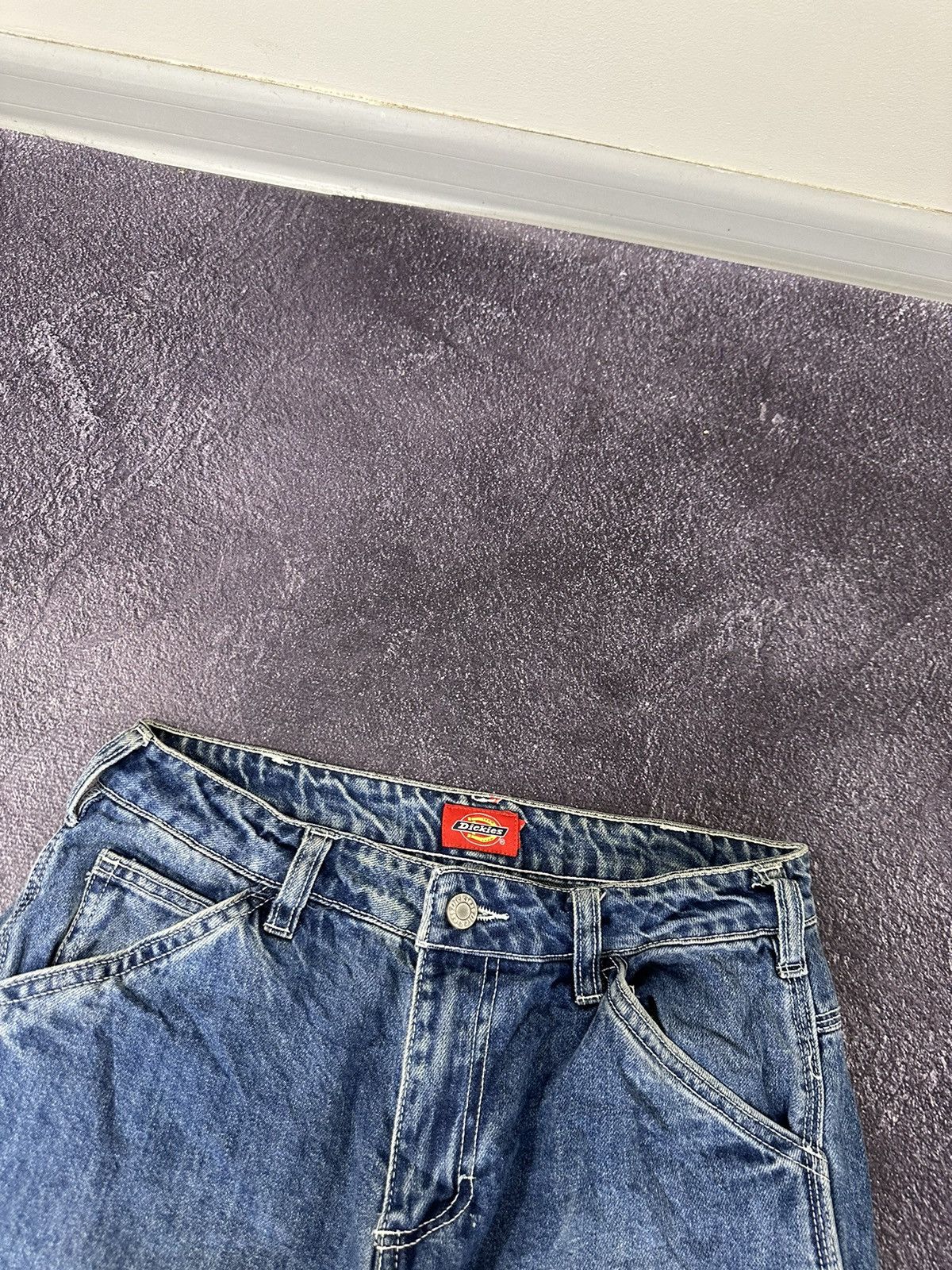 Dickies Vintage Dickies Y2K Blue Work Hype Slim Jeans Size US 28 / EU 44 - 12 Thumbnail
