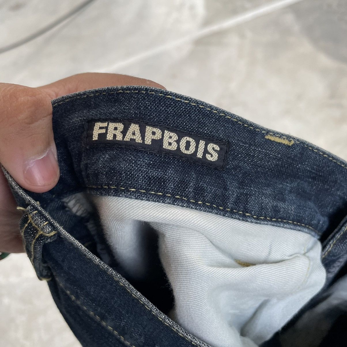 Frapbois Vintage Frapbois By Issey Miyake Denim Jeans Size US 33 - 5 Thumbnail