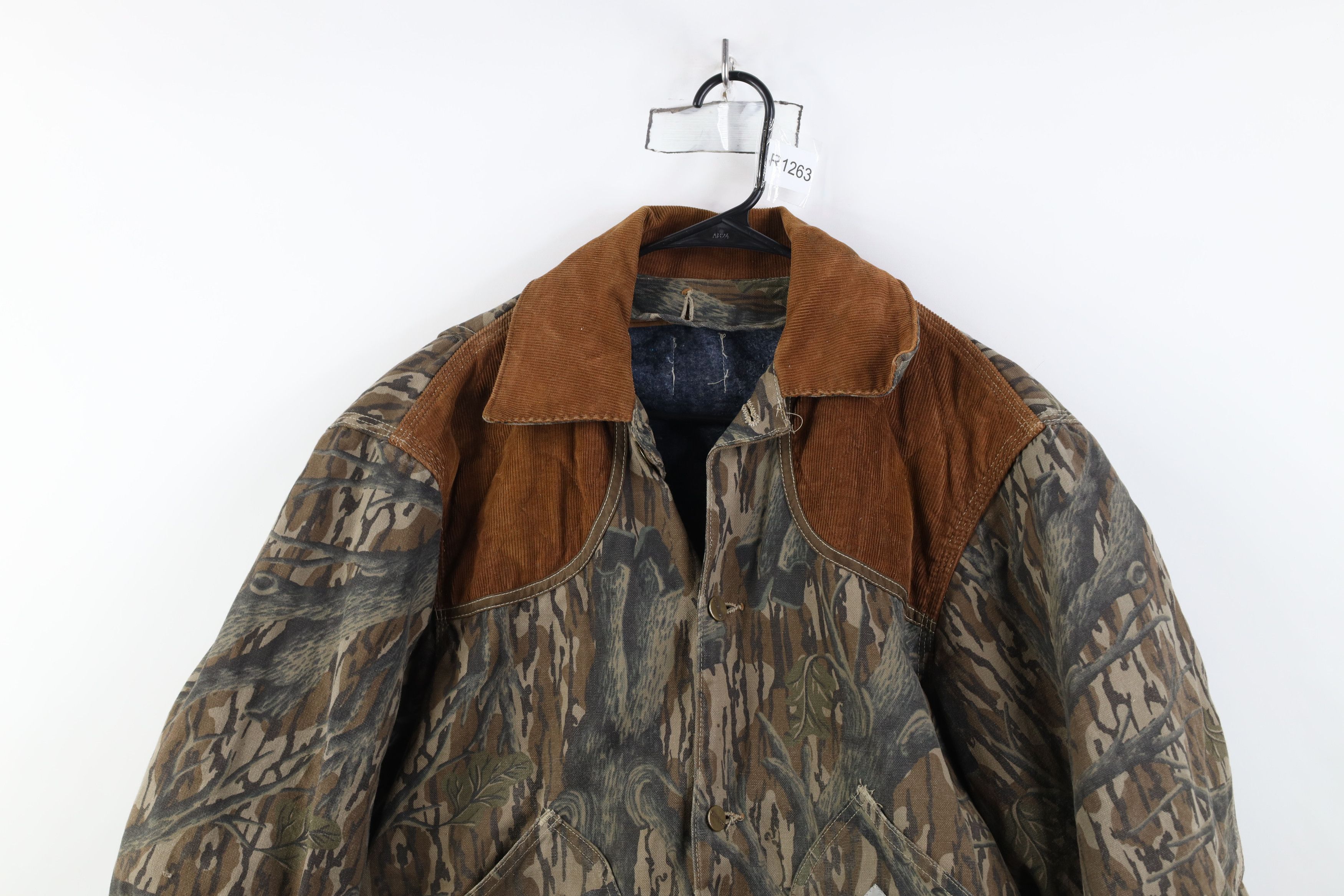 Carhartt Vintage 90s Carhartt Lined Mossy Oak Camouflage Jacket USA Size US L / EU 52-54 / 3 - 2 Thumbnail