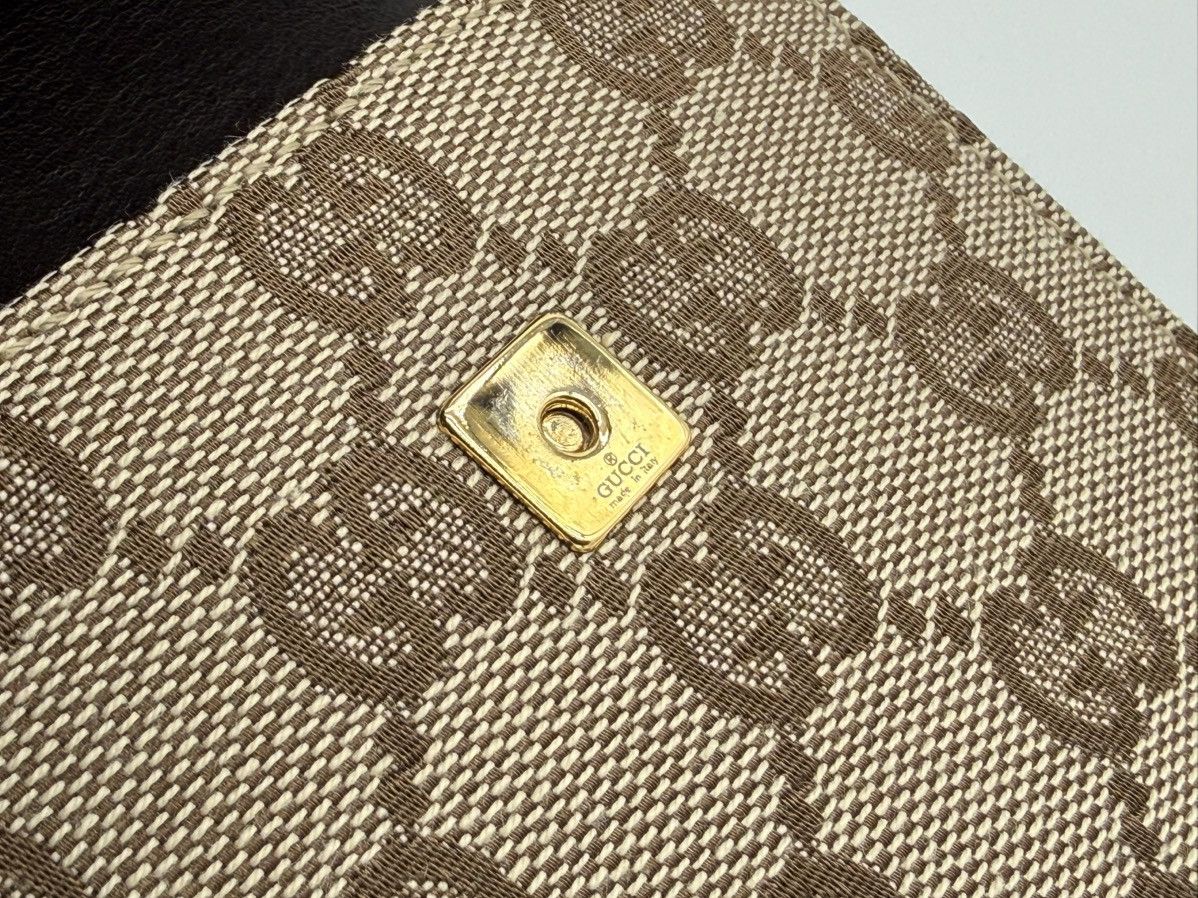 Gucci Gucci GG Canvas Shoulder Bag – Beige with Gold Hardware Size ONE SIZE - 8 Thumbnail