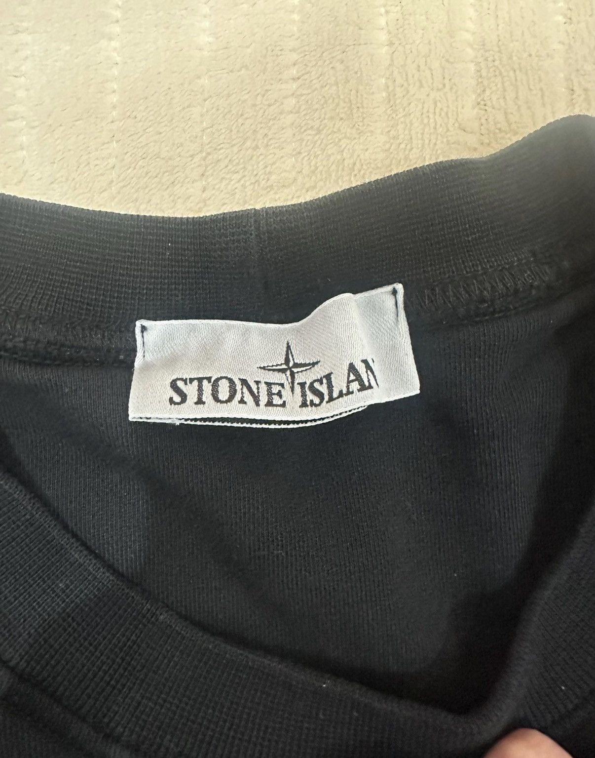 Stone Island Stone Island Black Crew Neck Sweatshirt K5 Size US L / EU 52-54 / 3 - 3 Thumbnail