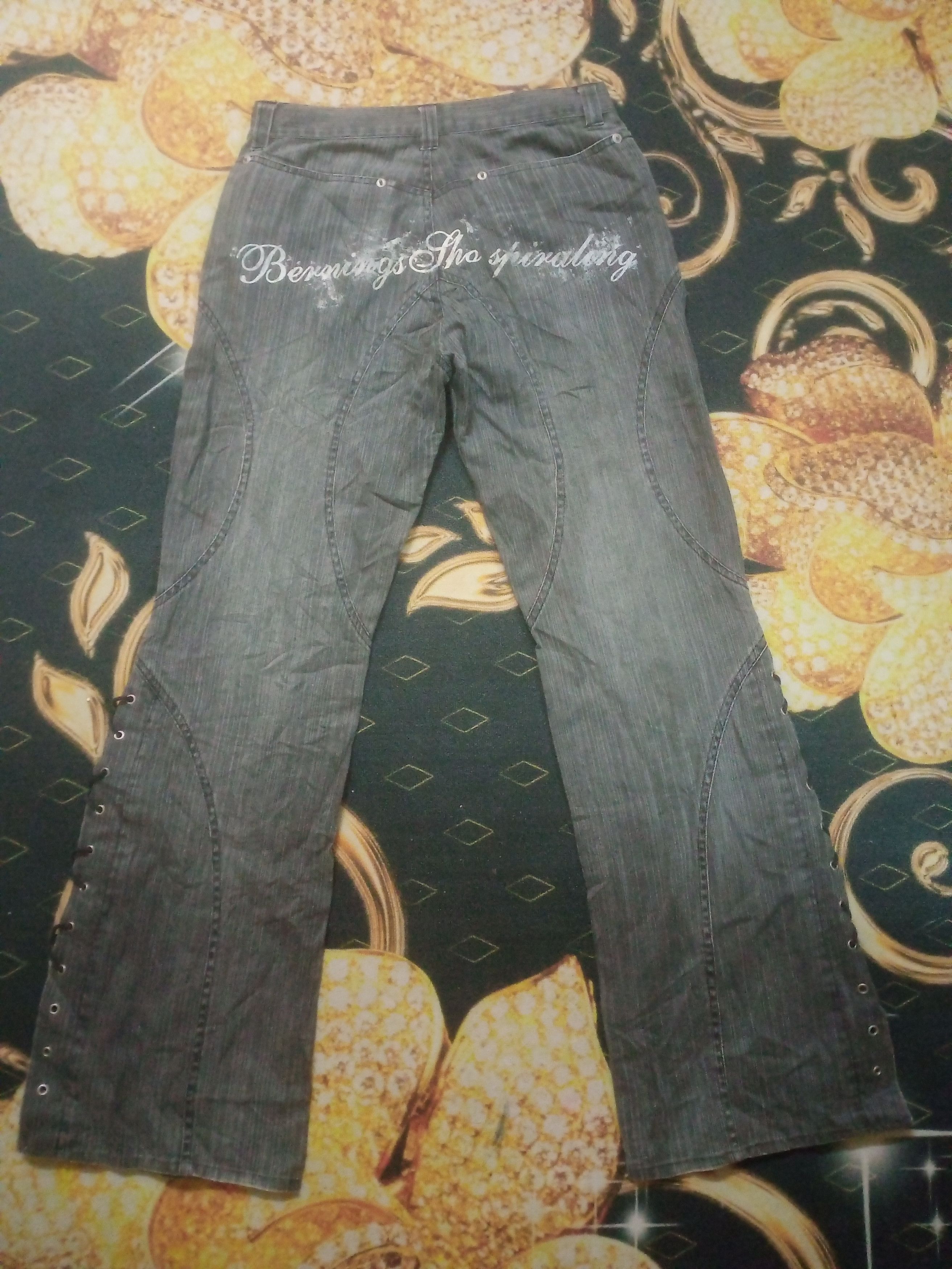Hysteric Glamour Rare Japanese Brand Bernings Sho Flare Denim Size US 28 / EU 44 - 5 Thumbnail