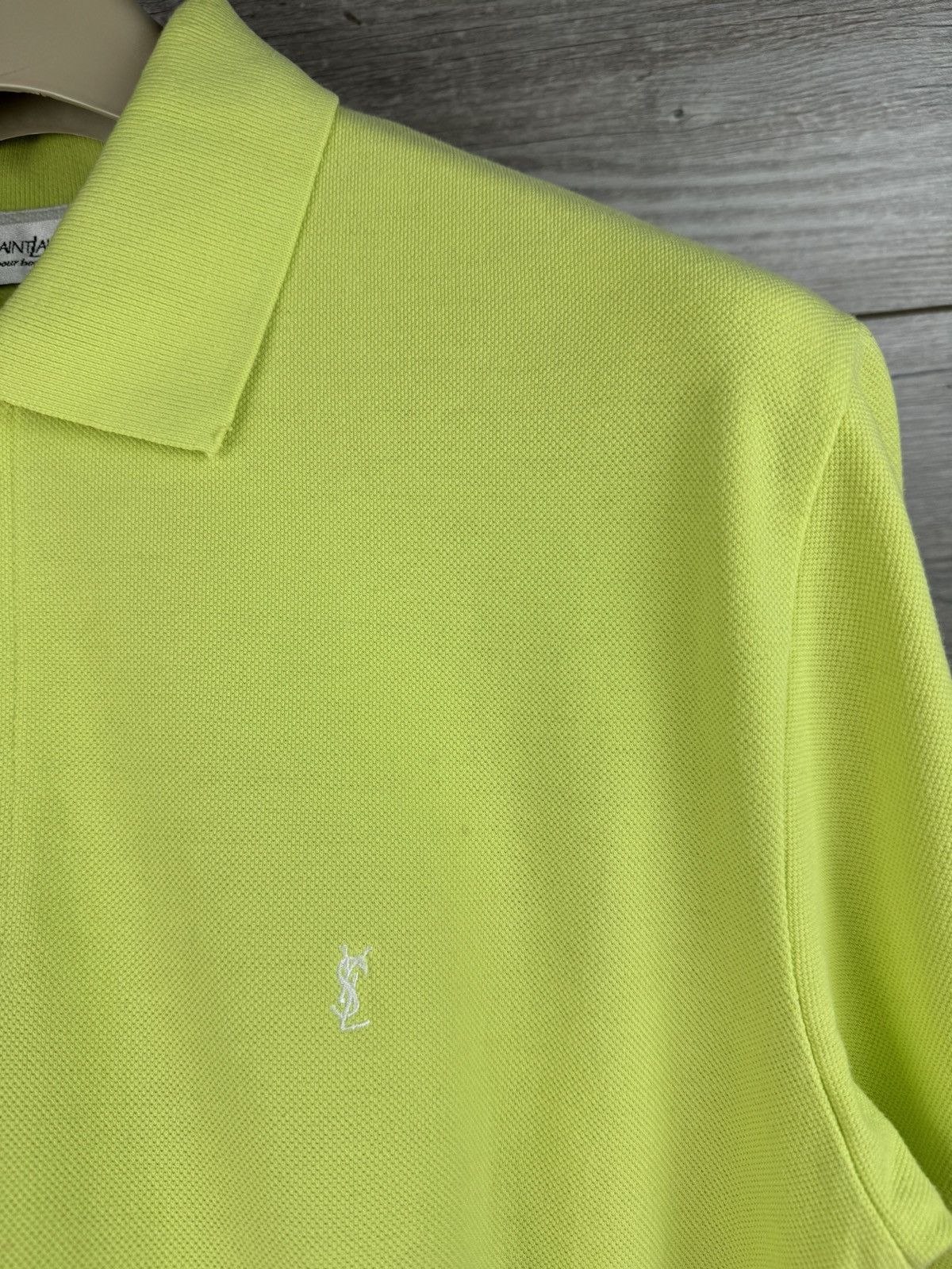 Vintage × Yves Saint Laurent Polo YSL Yves Saint Laurent Luxury Vintage Shirts Size M Size US M / EU 48-50 / 2 - 14 Thumbnail