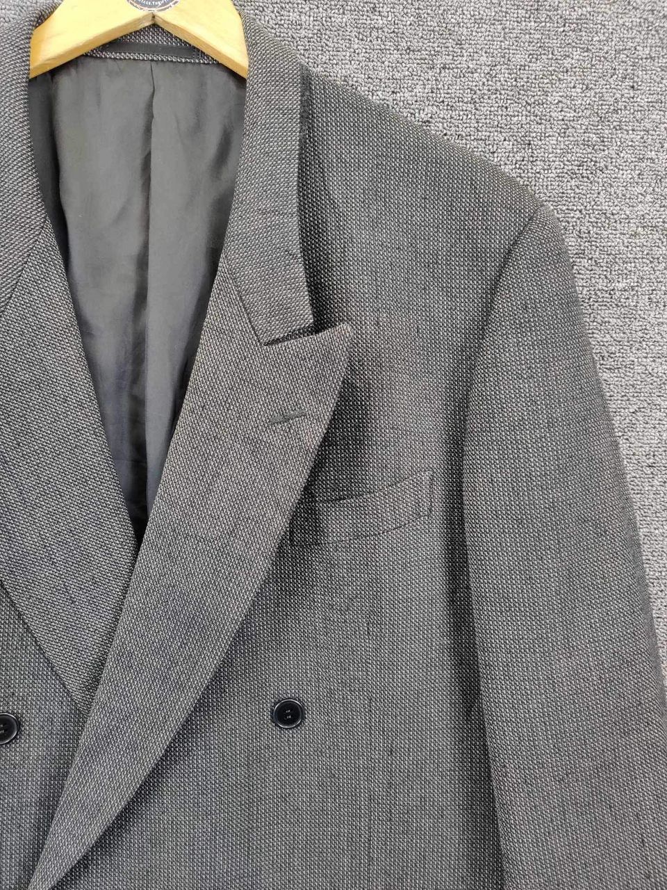 Yves Saint Laurent Yves Saint Laurent Pour Homme Double Breasted Wool Blazer Size US L / EU 52-54 / 3 - 8 Thumbnail