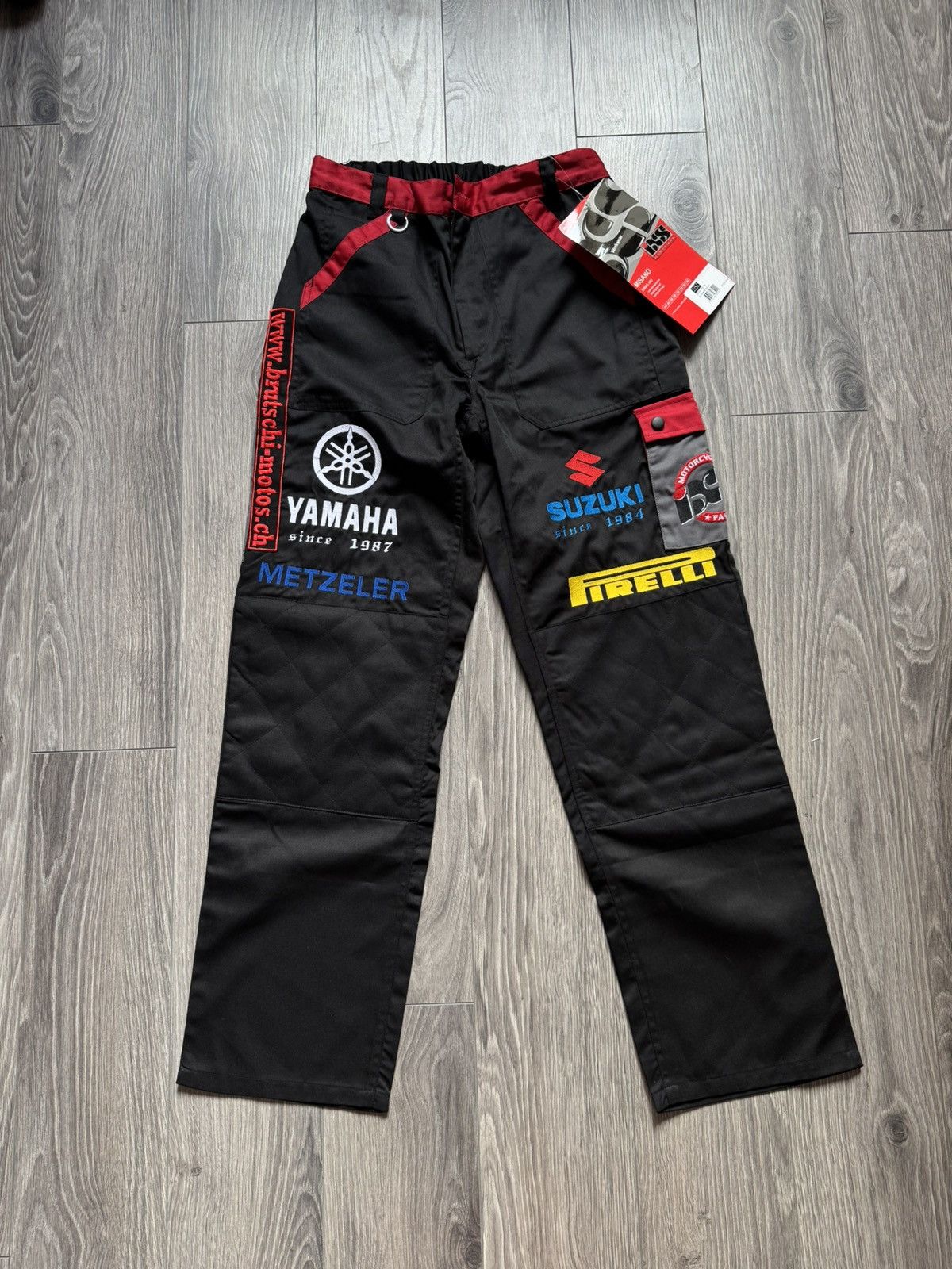 Yamaha IXS Yamaha Suzuki Firelli motorcycle pants M Size US 32 / EU 48 - 2 Thumbnail