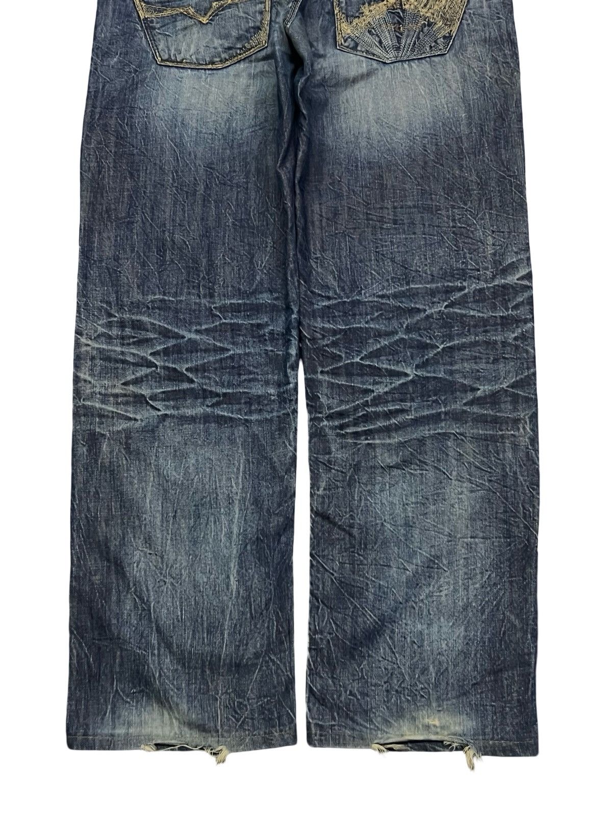 Guess Vintage GUESS Rebel Stretching Denim Jeans Made in USA W37 Size US 37 - 7 Thumbnail