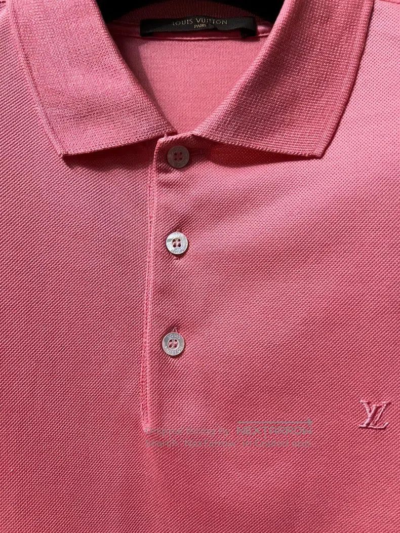 Louis Vuitton Louis Vuitton Men's Pink Short Sleeve Polo. Size US S / EU 44-46 / 1 - 3 Thumbnail