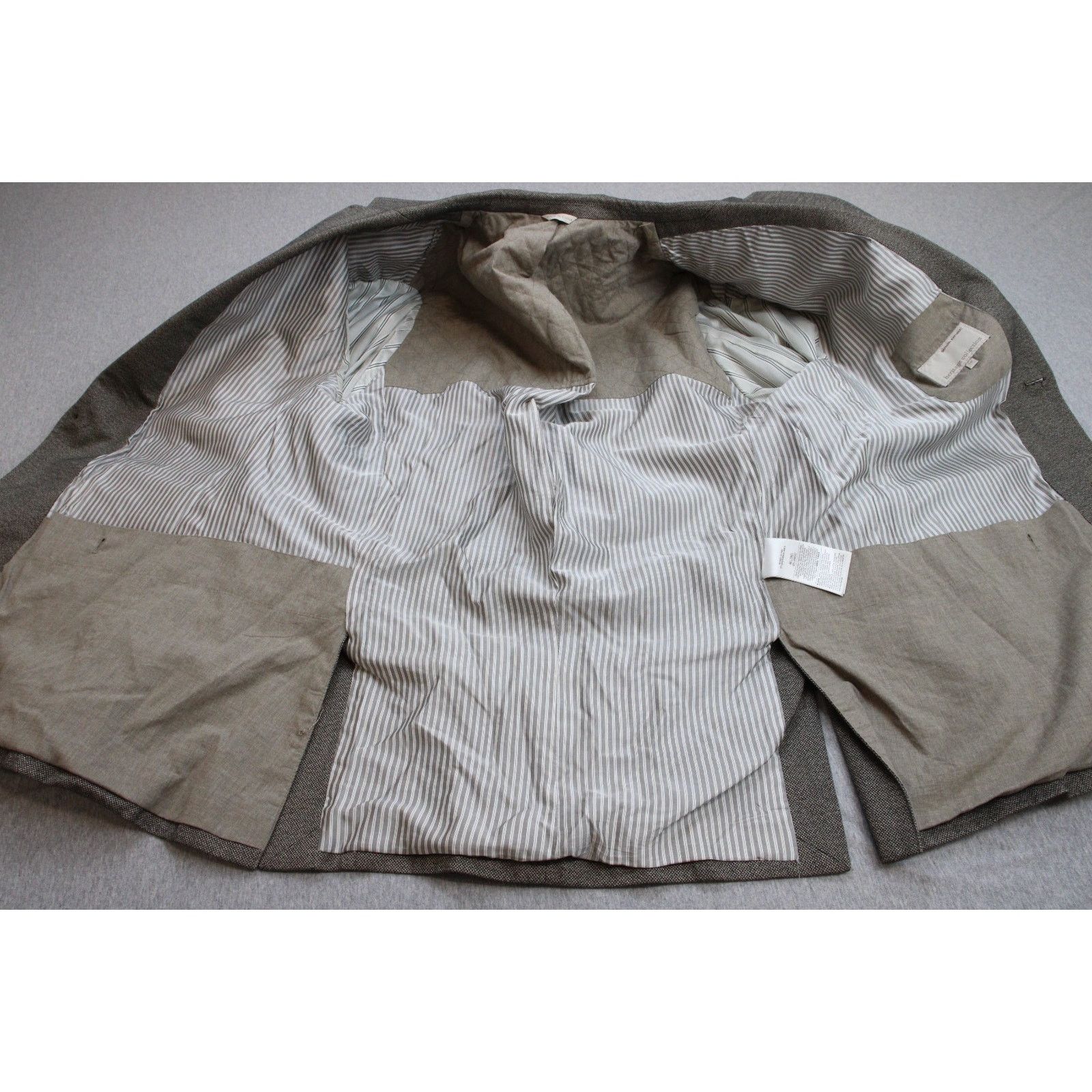 Banana Republic Banana Republic Blazer Mens 48L Brown Cotton Heritage Collec Size 48L - 4 Thumbnail