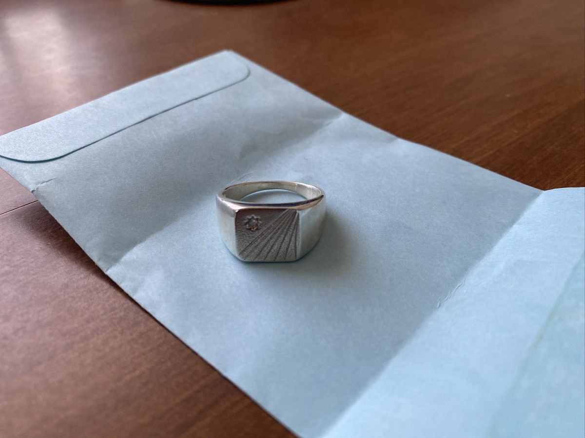 Vintage Auriga signet ring Size ONE SIZE - 2 Thumbnail