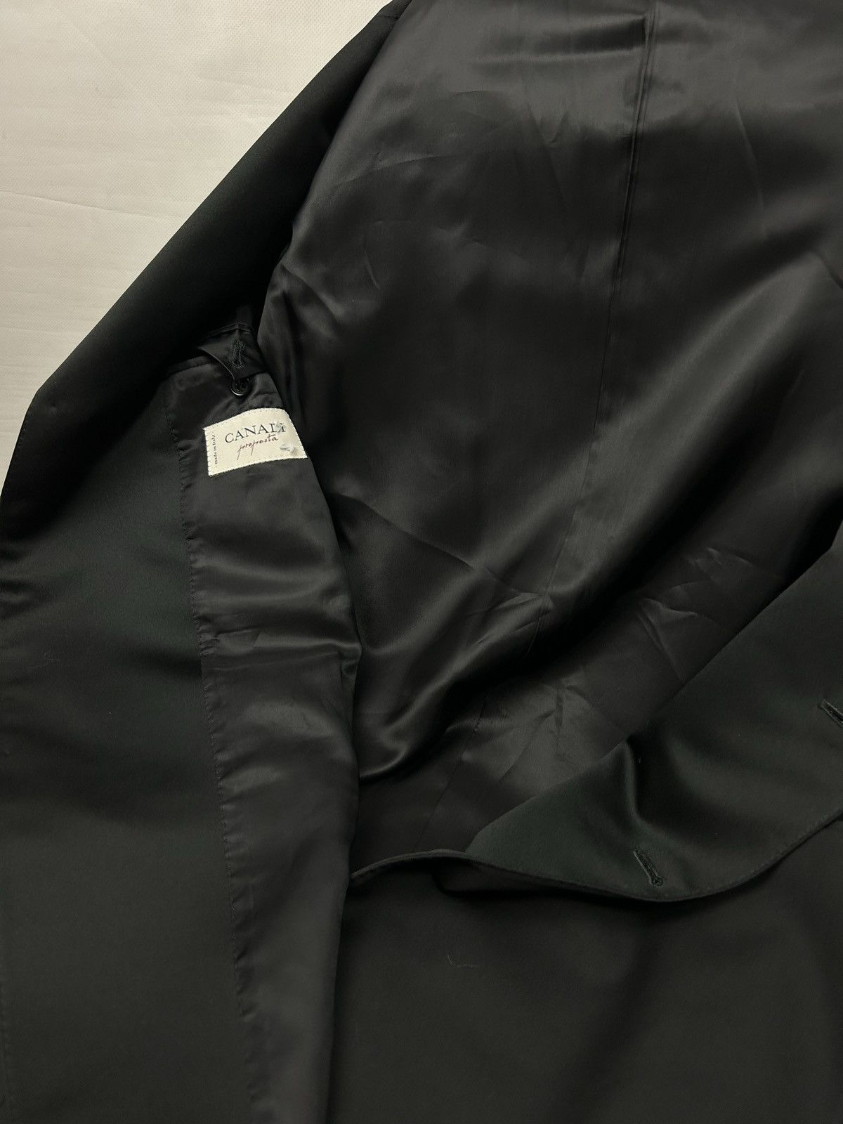 Canali Blazer canali proposta wool vintage jacket Size 52S - 3 Thumbnail