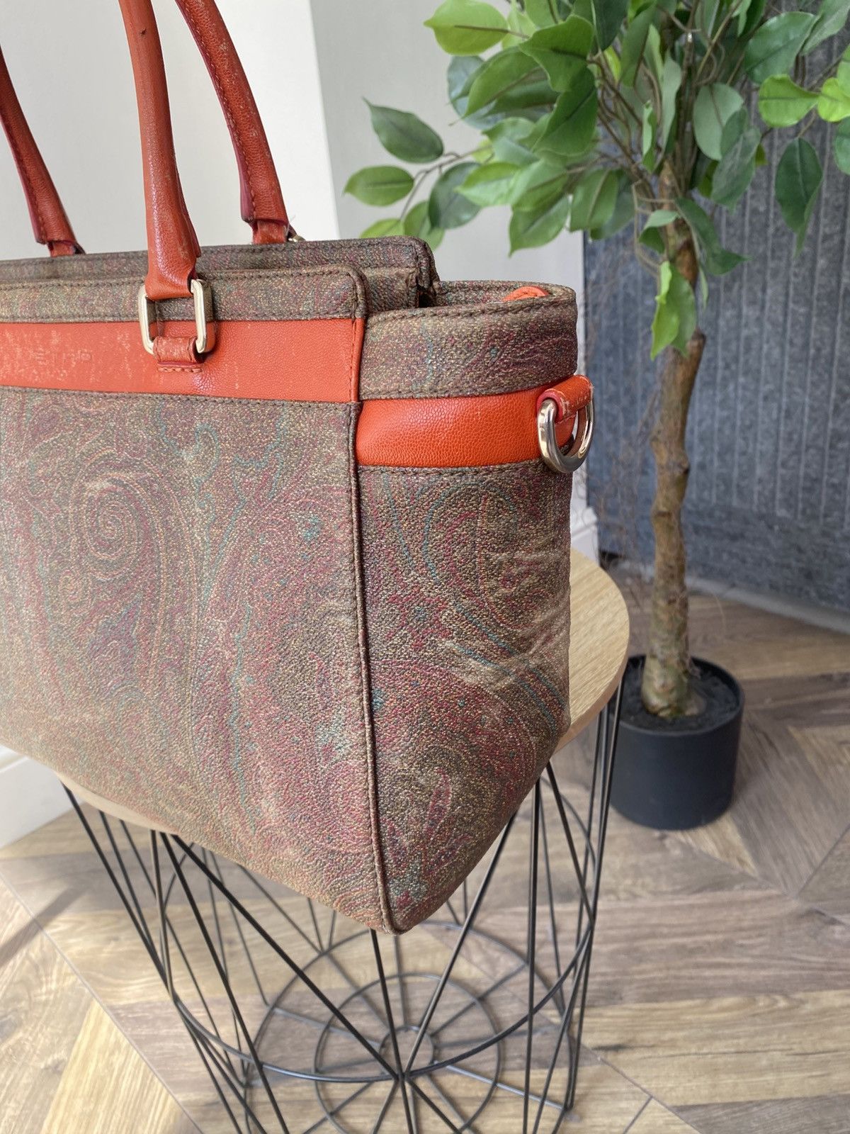 Etro Vintage Etro Paisley Handbag Size ONE SIZE - 7 Thumbnail
