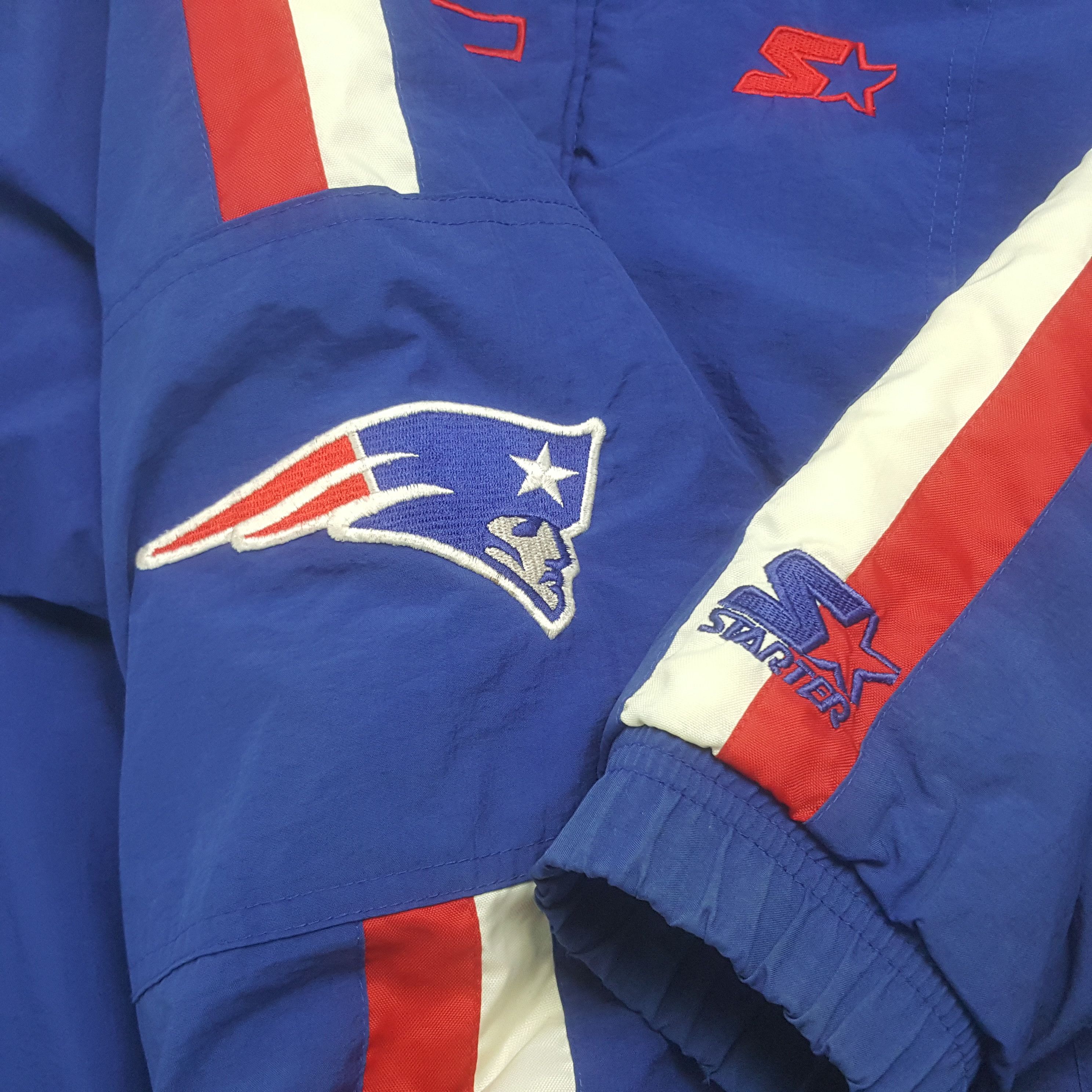 Vintage Patroits NFL American Football Team Hoodies Jacket