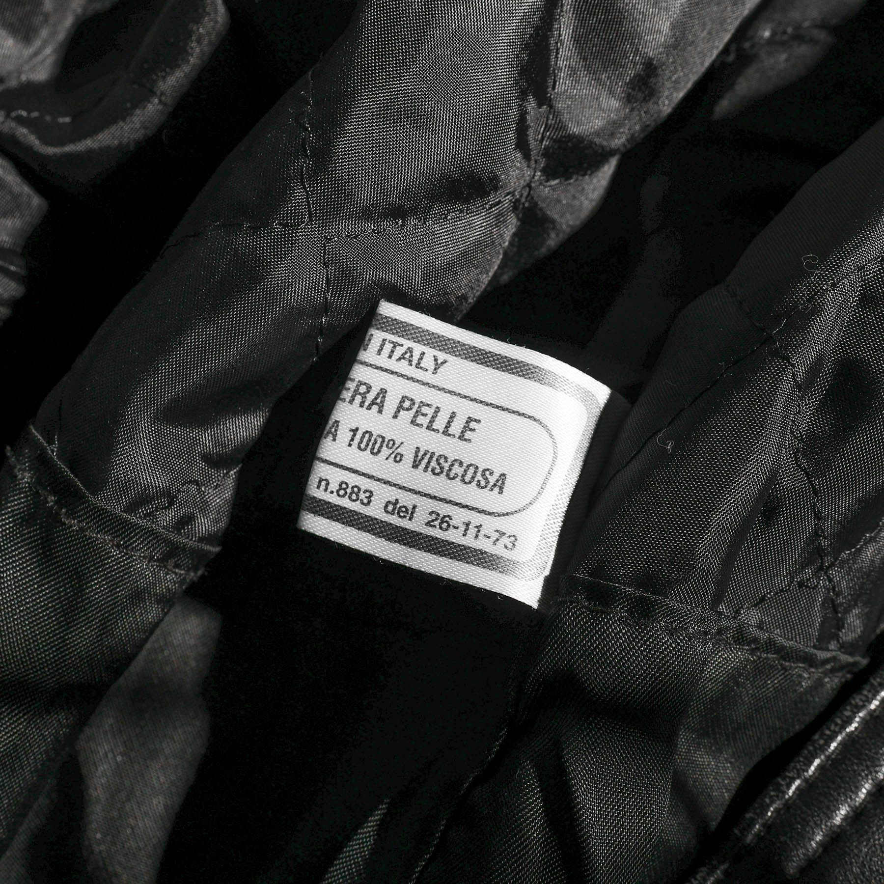 Vintage Vera Pella Soft Genuine Leather Jacket Coat Made In Italy Size M / US 6-8 / IT 42-44 - 6 Thumbnail