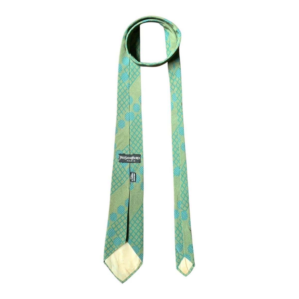 Designer × Vintage × Yves Saint Laurent Rare Design Vintage Yves Saint Laurent Ties Size ONE SIZE - 2 Thumbnail