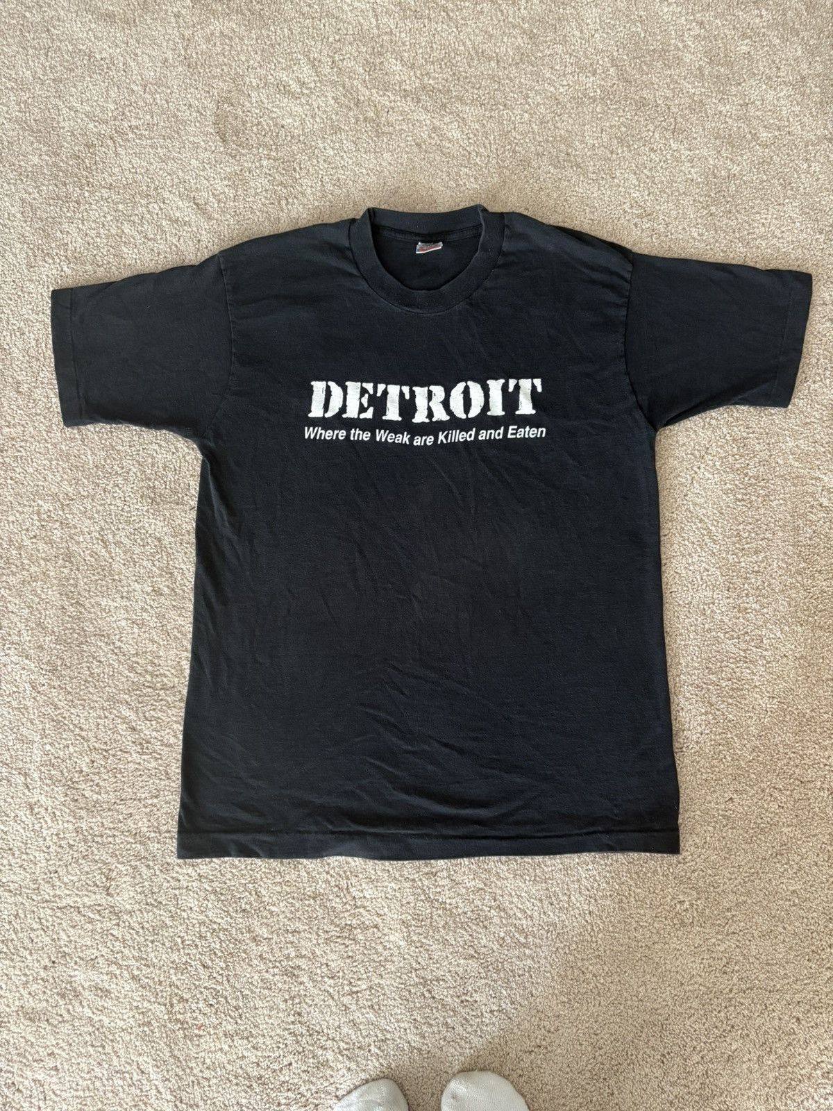 Vintage Rare Vintage Detroit Tee Size US L / EU 52-54 / 3 - 1 Thumbnail