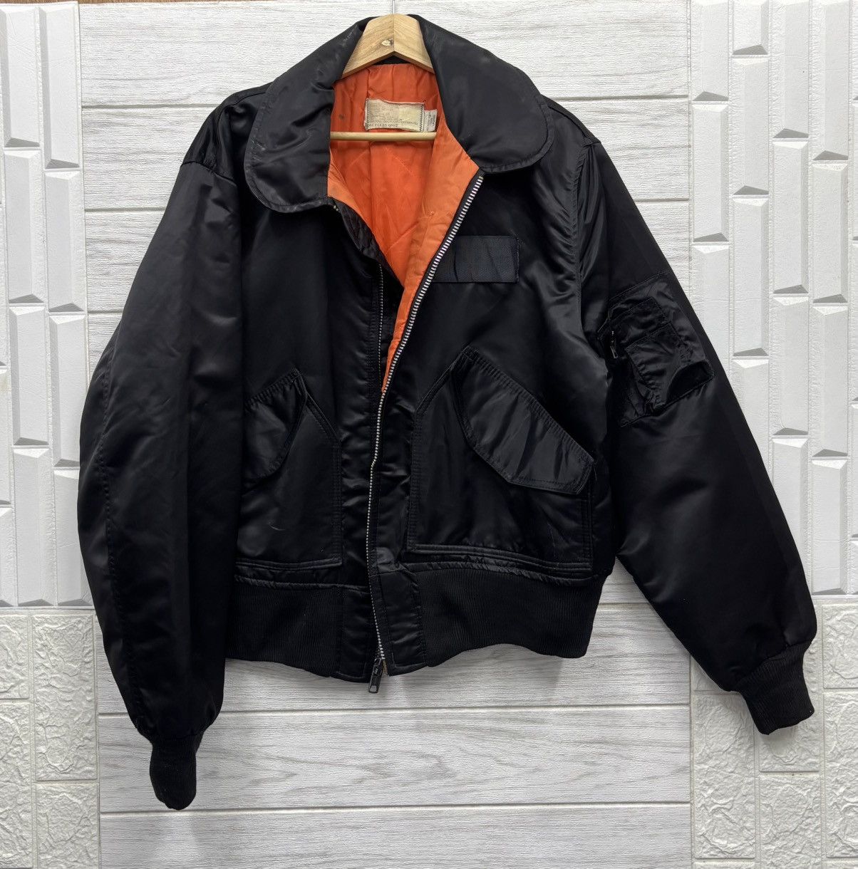 Alpha Industries 🔥VTG CORINTH MFG MADE IN USA BOMBER JACKET Size US L / EU 52-54 / 3 - 15 Thumbnail