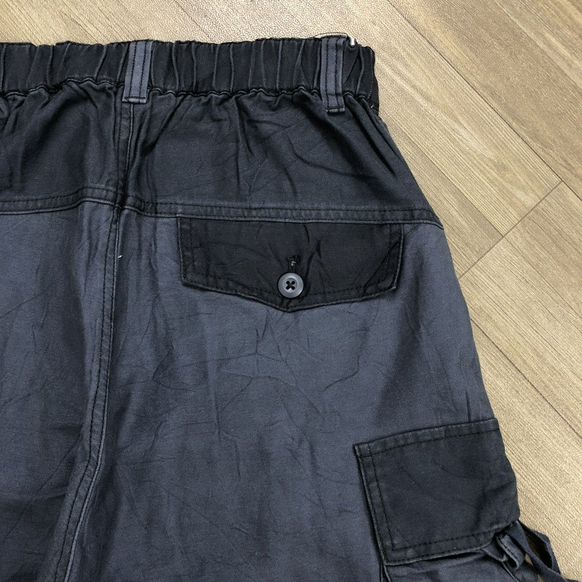 Japanese Brand 2000s Niko And Patchwork Lgb Goa Bondage Cargo Baggy Pants Size US 26 / EU 42 - 13 Thumbnail