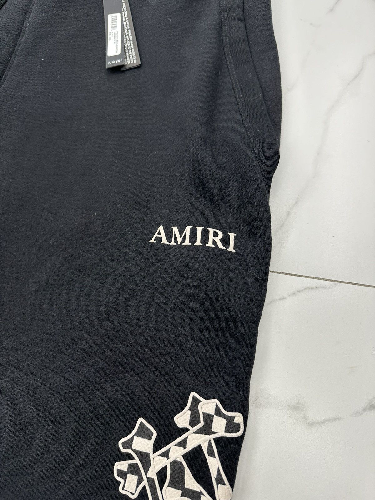 Amiri XXXL Amiri Checkered Bones Sweatpants Size US 40 / EU 56 - 2 Thumbnail
