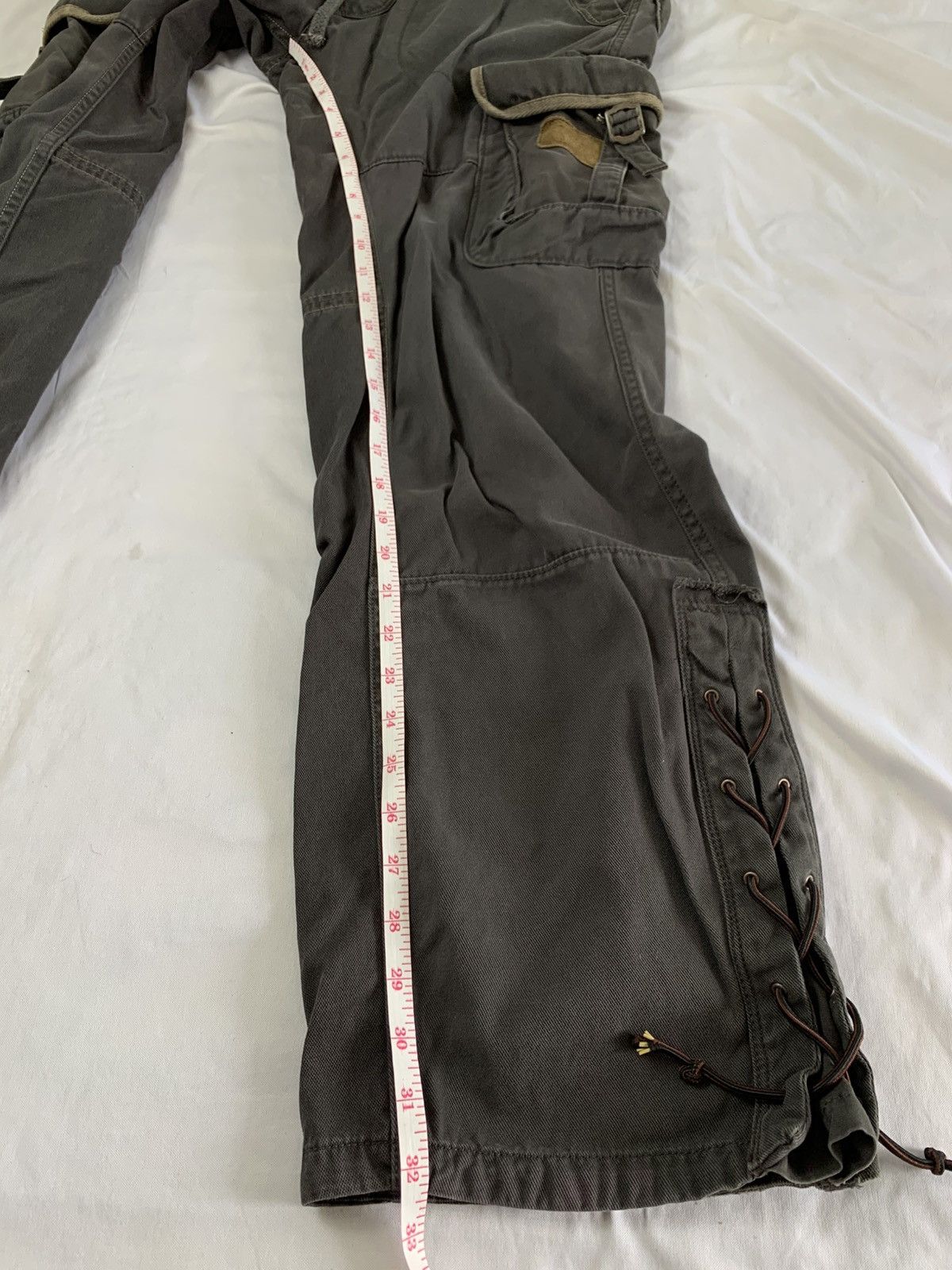 Le Grande Bleu (L.G.B.) Laceup diesel archive pant multipocket Size US 32 / EU 48 - 12 Thumbnail
