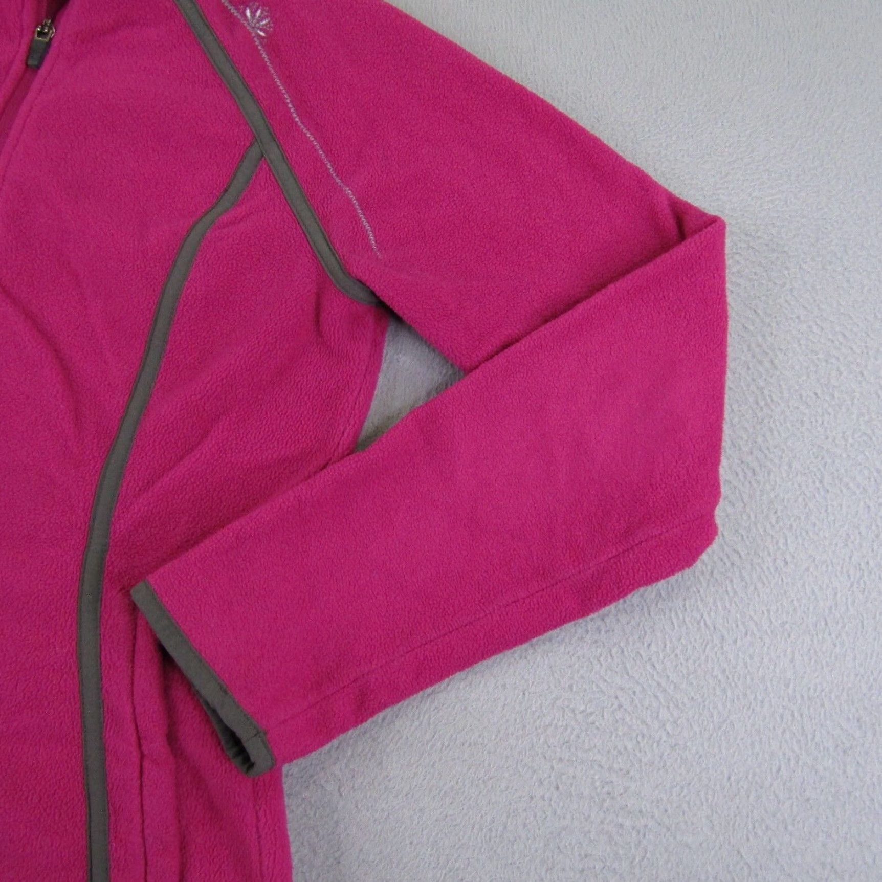 Eddie Bauer Eddie Bauer Jacket Pink Fleece Full Zip Outdoor Zipper Pockets Regular S Womens Size S / US 4 / IT 40 - 2 Thumbnail