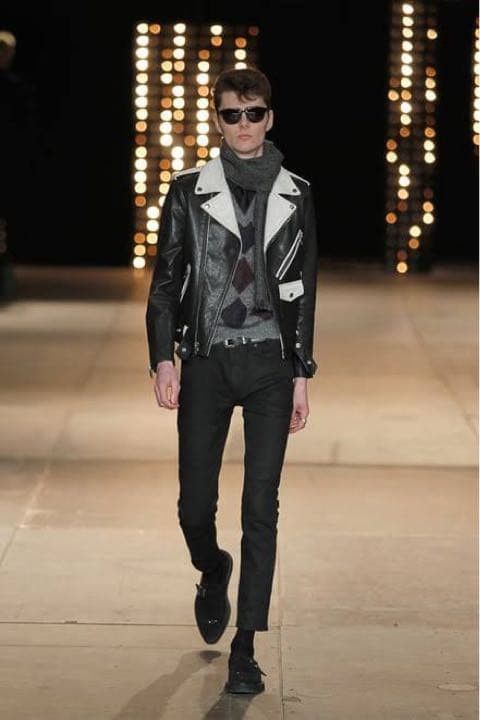 Saint Laurent Paris Saint Laurent Paris FW14 Argyle Knit Vest - Hedi Slimane Size US S / EU 44-46 / 1 - 4 Thumbnail