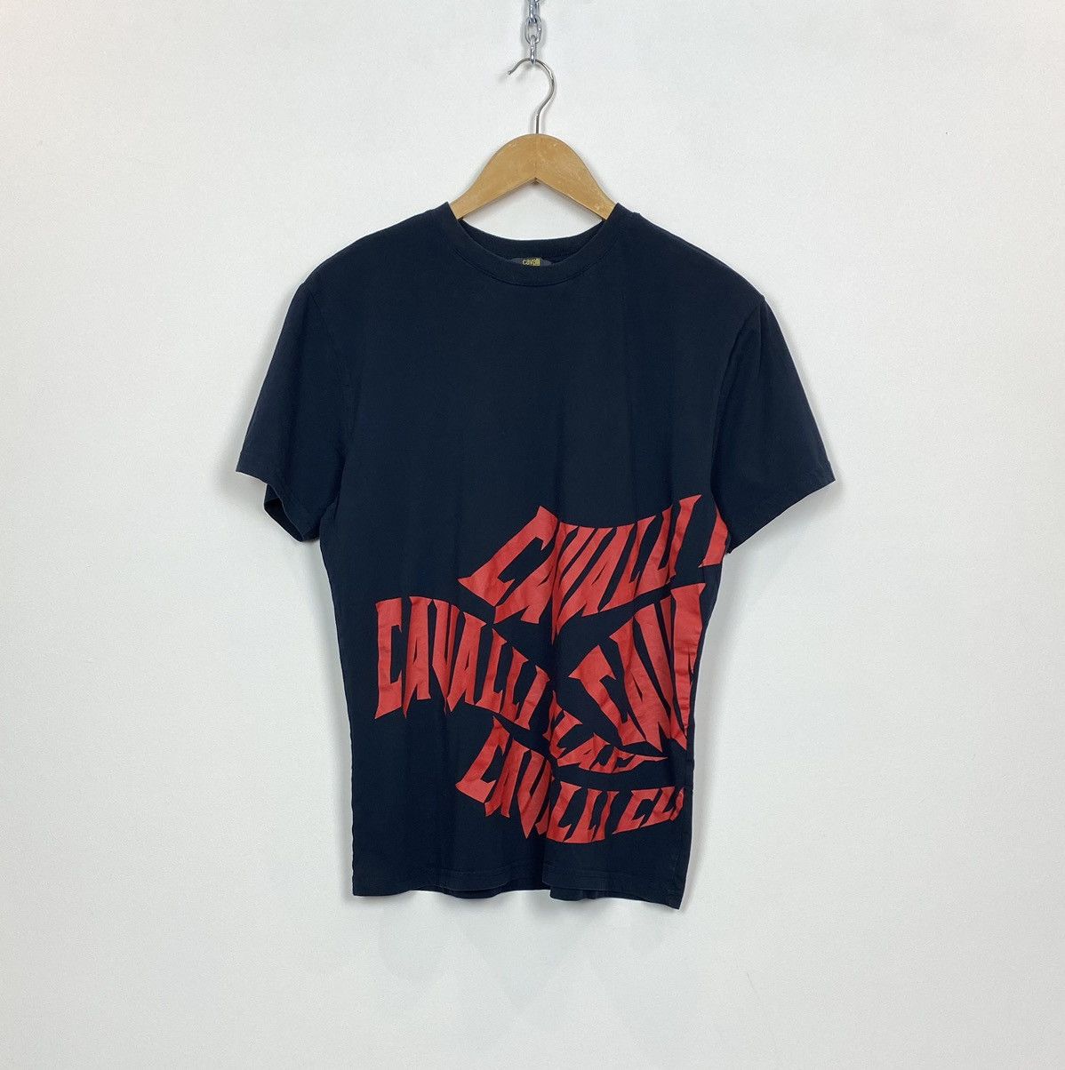 Roberto Cavalli Roberto Cavalli Class Short Sleeve T-Shirt Size XL Black Top Size US XL / EU 56 / 4 - 1 Thumbnail