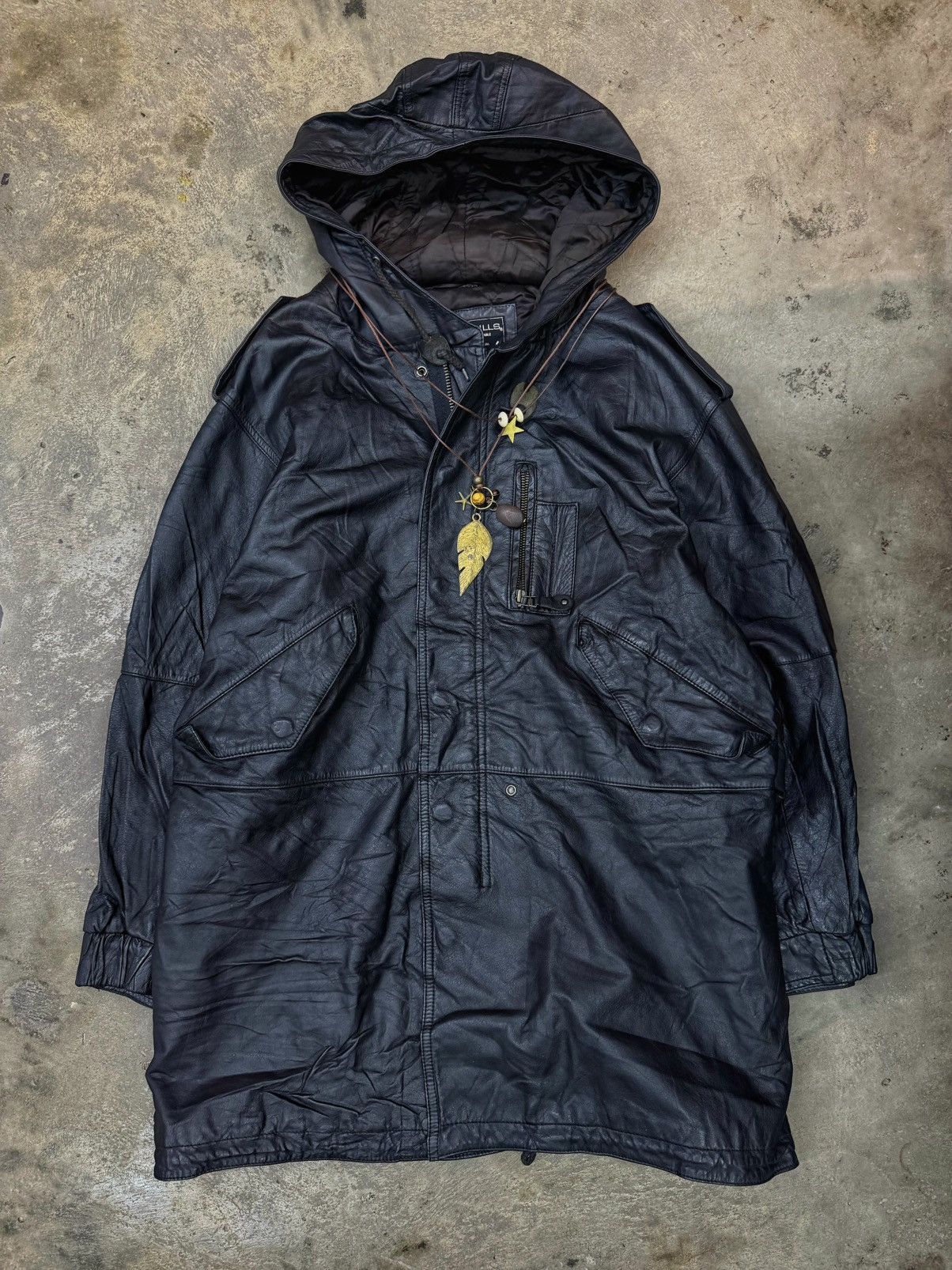 Isamu Katayama Backlash isamu katayama backlash style leather coat jacket Size US L / EU 52-54 / 3 - 7 Thumbnail