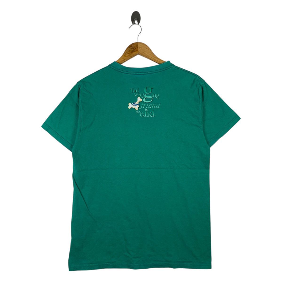 Disney × Vintage Vintage GOOFY DISNEY Cartoon Disneyland Big Logo T-Shirt Size US M / EU 48-50 / 2 - 2 Thumbnail