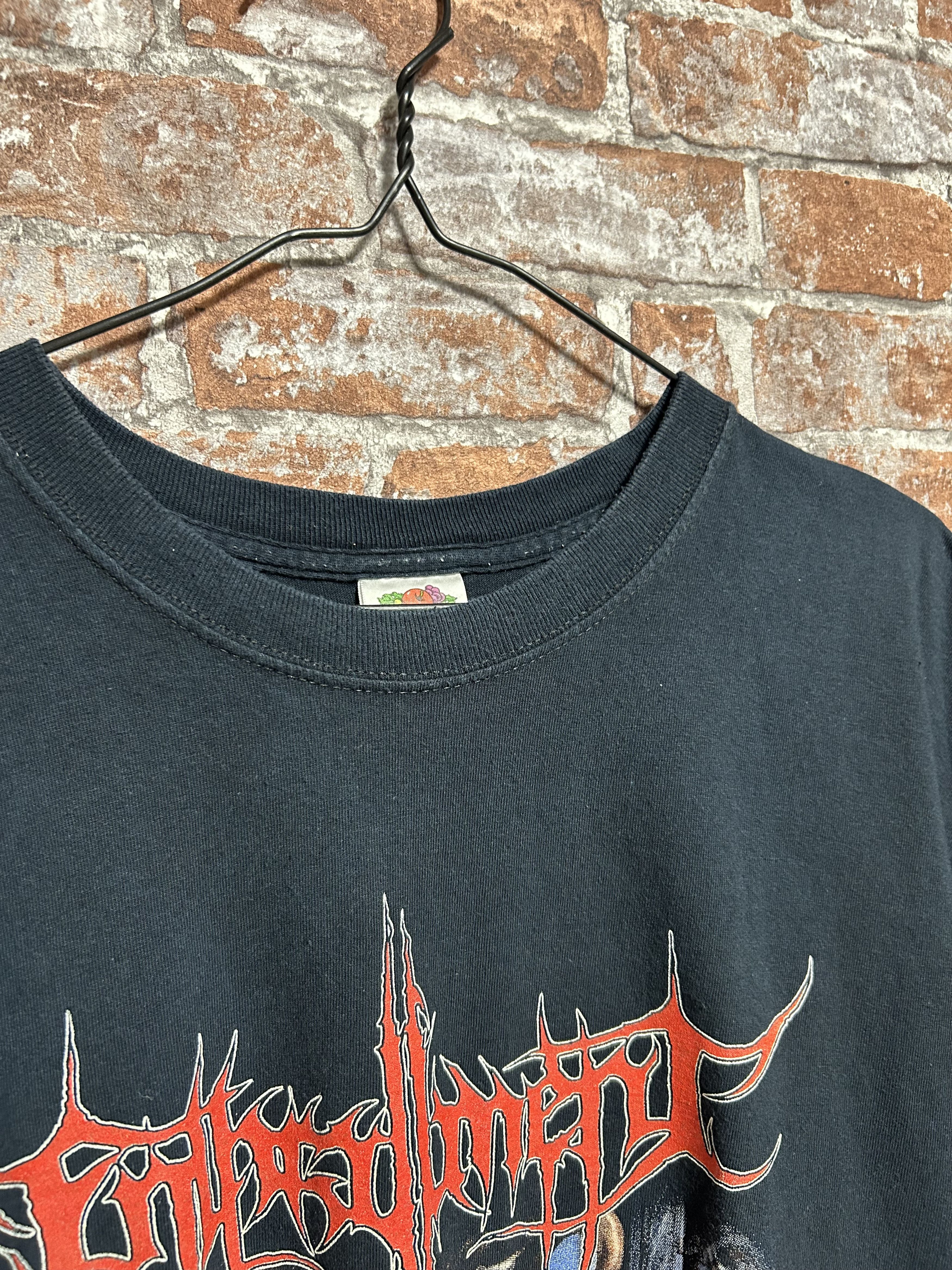 Band Tees Enthrallment Vintage 2000s Brute Death Metal Band T-shirt Size US XL / EU 56 / 4 - 14 Thumbnail