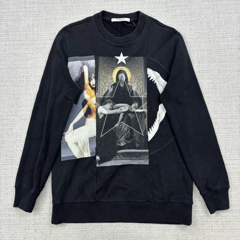 Givenchy Givenchy Back Letter Printed Solid Denim Jacket 2506-Nextar Size US XL / EU 56 / 4 - 1 Thumbnail