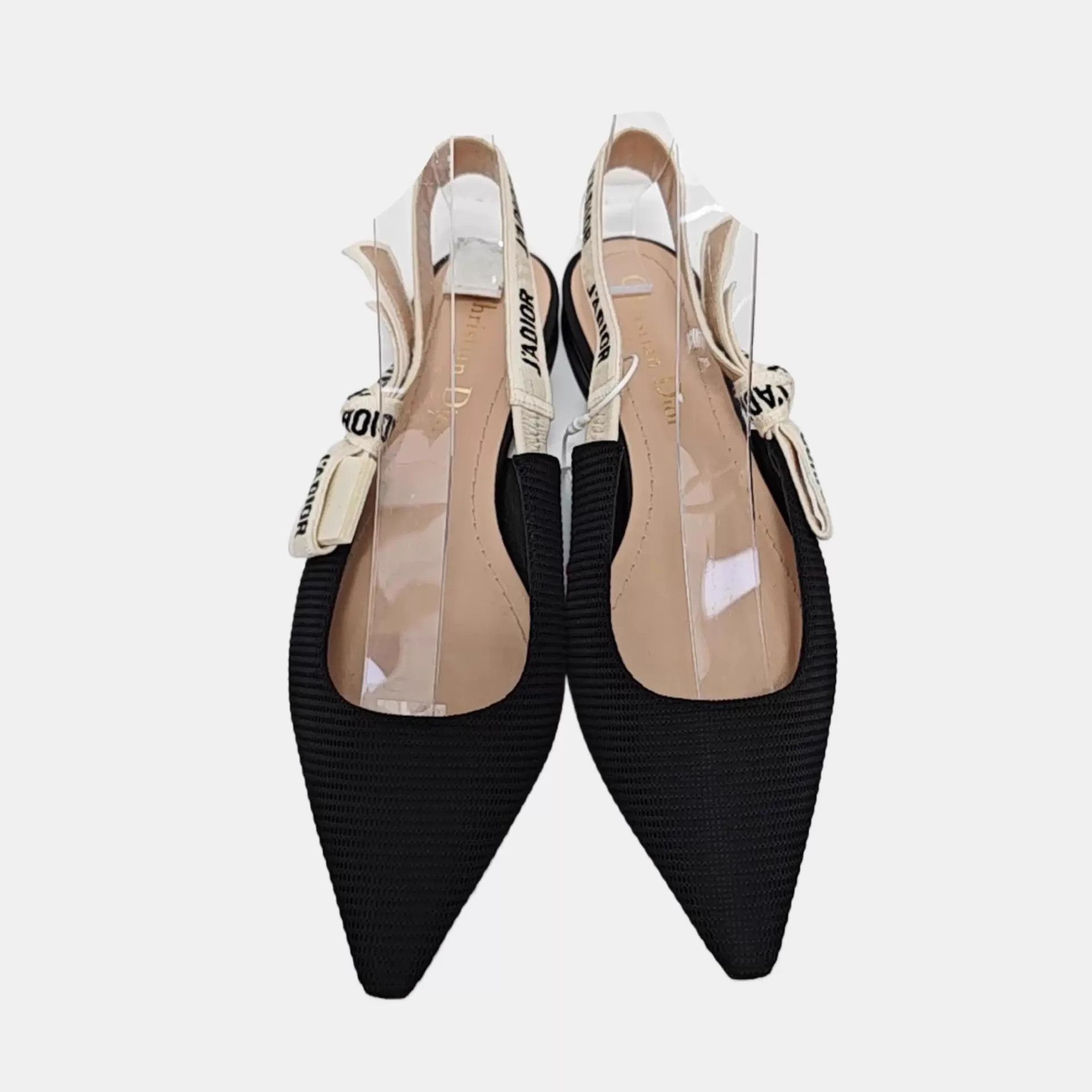Dior Dior Flat Shoes 34.5 Size US 4 / IT 34 - 1 Thumbnail