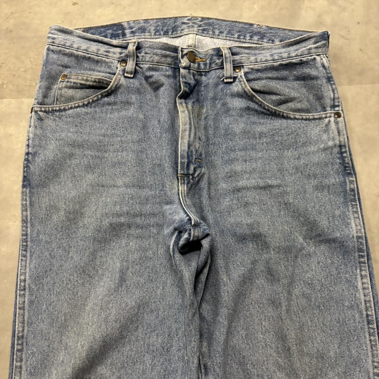Japanese Brand × Vintage Crazy Vintage Y2K/2000s Light Wash Essential Denim Jeans! Size US 34 / EU 50 - 5 Thumbnail