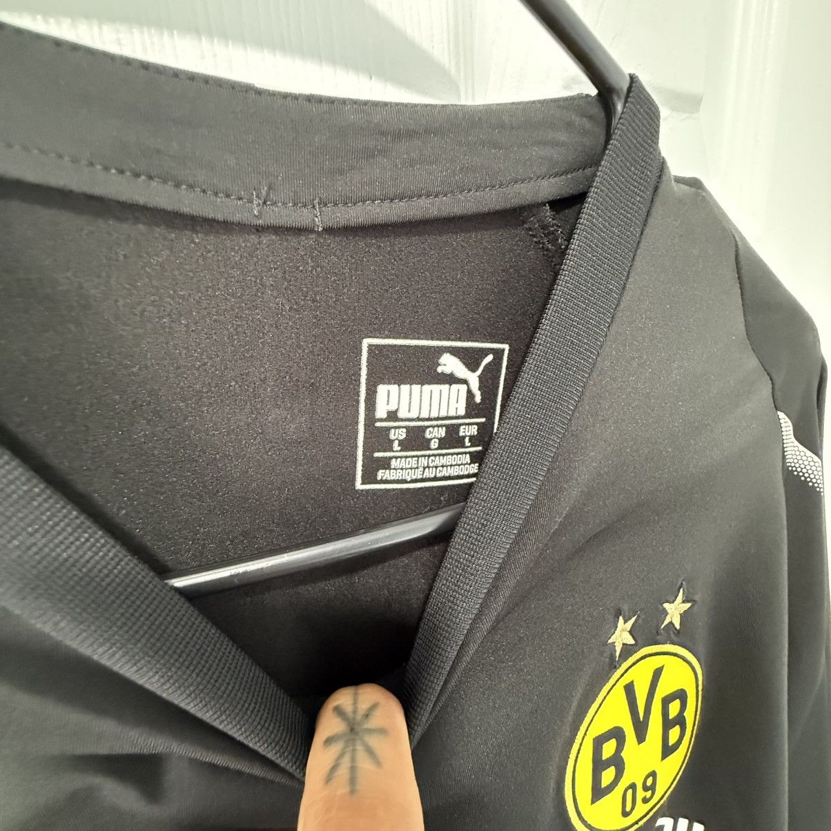Puma Puma BvB Training Top Size US L / EU 52-54 / 3 - 3 Thumbnail