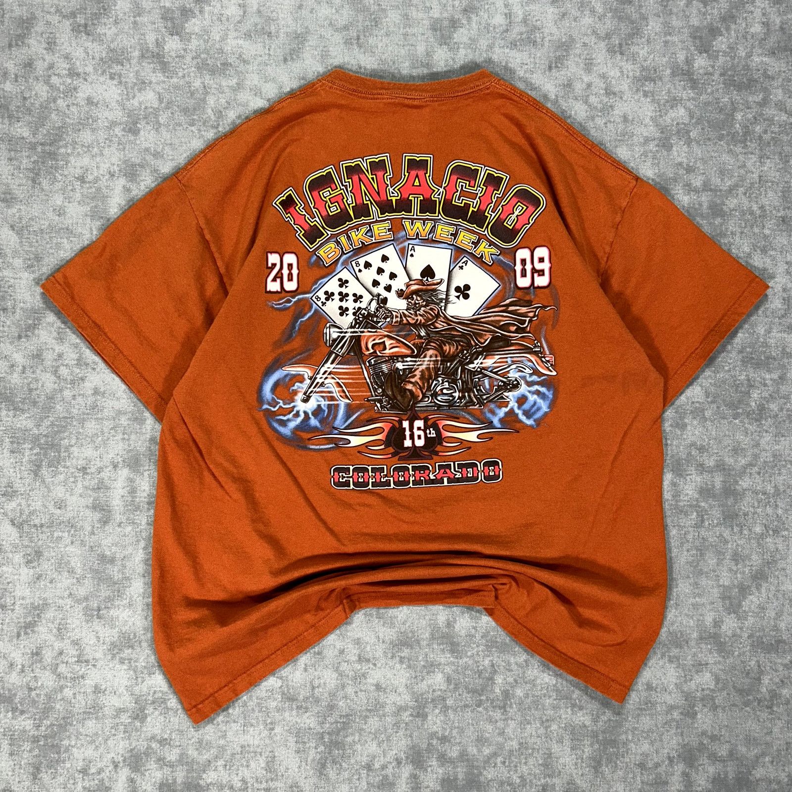 Delta Y2K Delta Ignacio Bike Week 2009 biker graphic tshirt mns XL Size US XL / EU 56 / 4 - 1 Thumbnail
