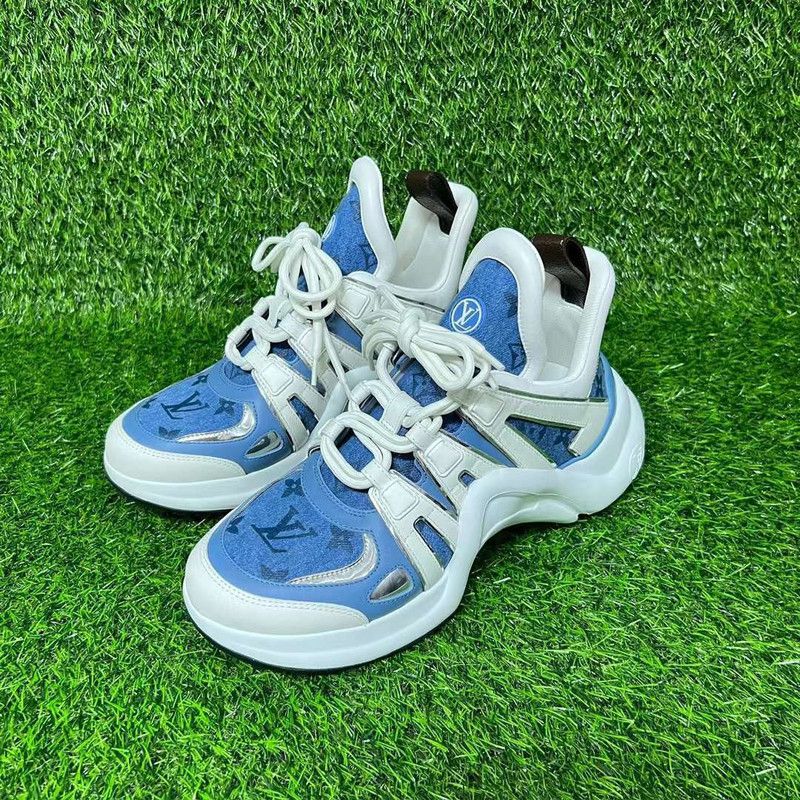 Louis Vuitton Archlight Monogram Denim Sneakers 0079