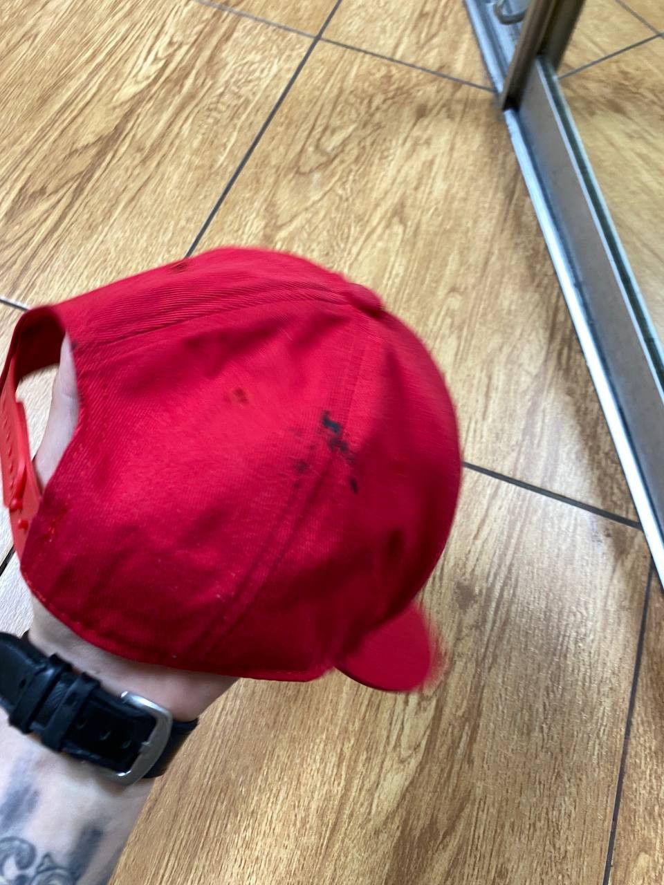 Fox Racing × Vintage Vintage Y2K Fox Racing Baseball Cap Hat Red Size ONE SIZE - 6 Thumbnail