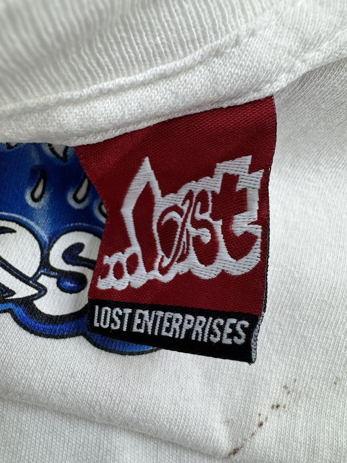 Lost Enterprises Vintage Lost Enterprises Skateboards Surf Flames Tshirt Size US XL / EU 56 / 4 - 11 Thumbnail