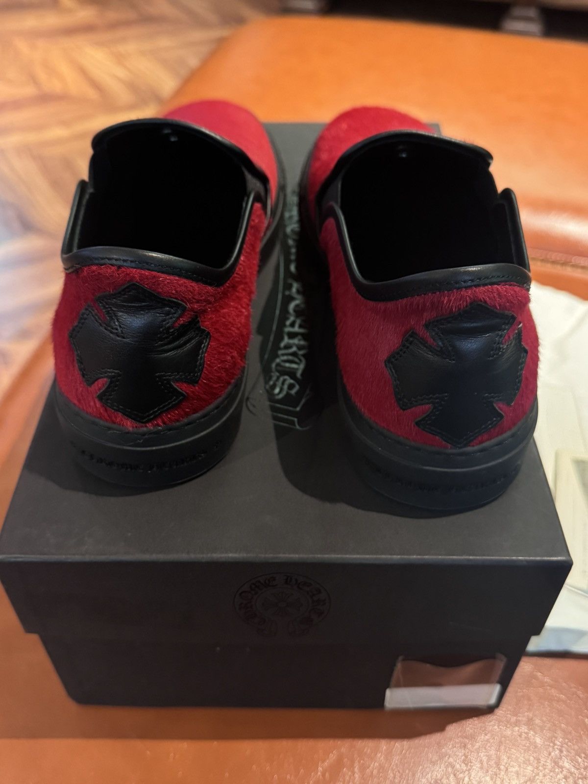 Chrome Hearts Brand New Chrome Hearts Dagger Slip Ons Size US 7.5 / EU 40-41 - 3 Thumbnail