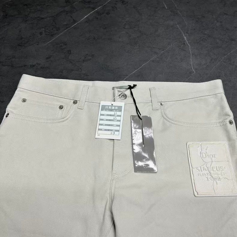 Dior New Dior White Denim Pants Size 32-2506 Size US 32 / EU 48 - 4 Thumbnail