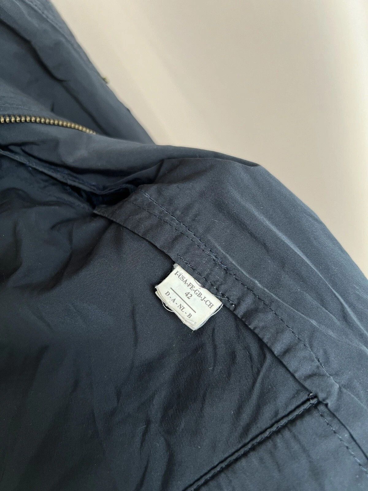 Brunello Cucinelli Brunello Cucinelli Jacket Womens Size 42 or M Navy Full Zip Size M / US 6-8 / IT 42-44 - 12 Thumbnail