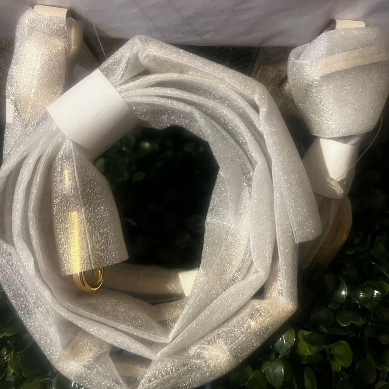 Michael Kors Michael Kors Sheila Medium Satchel Pale Gold Top Handle Bag Size ONE SIZE - 12 Thumbnail