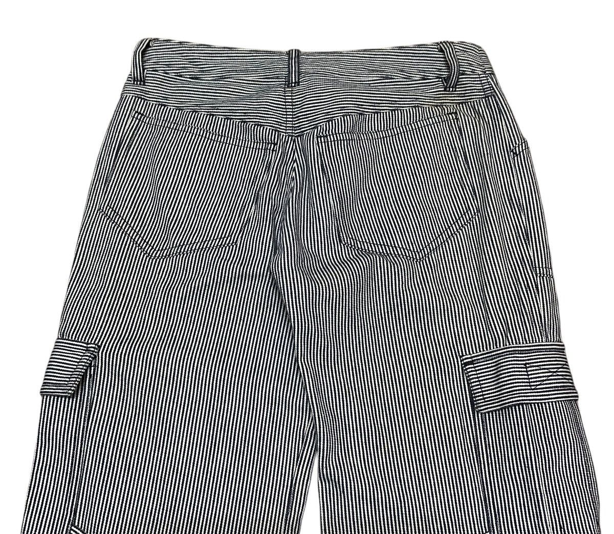 If Six Was Nine × Japanese Brand × Vintage Rare Design Vintage Brand Image Tactical Flared Pants 1990s Size US 27 - 4 Thumbnail