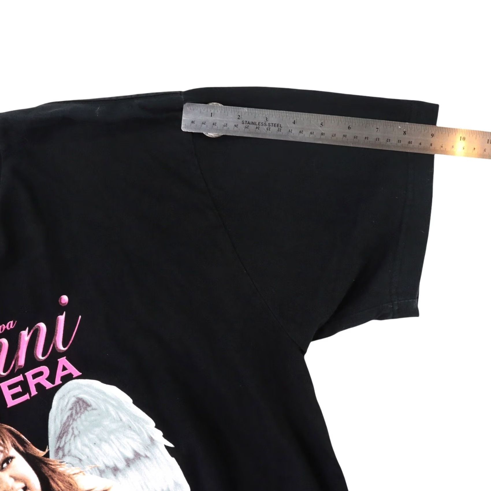 Vintage Jenni Rivera Descanse En Paz RIP tshirt XL Angel Wings Black His Men 1969 - 2012 Size US XL / EU 56 / 4 - 6 Thumbnail