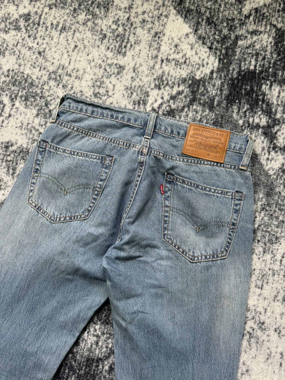 Levi's Vintage Levi’s 511 Premium Denim Jeans Y2K Size US 29 - 2 Thumbnail