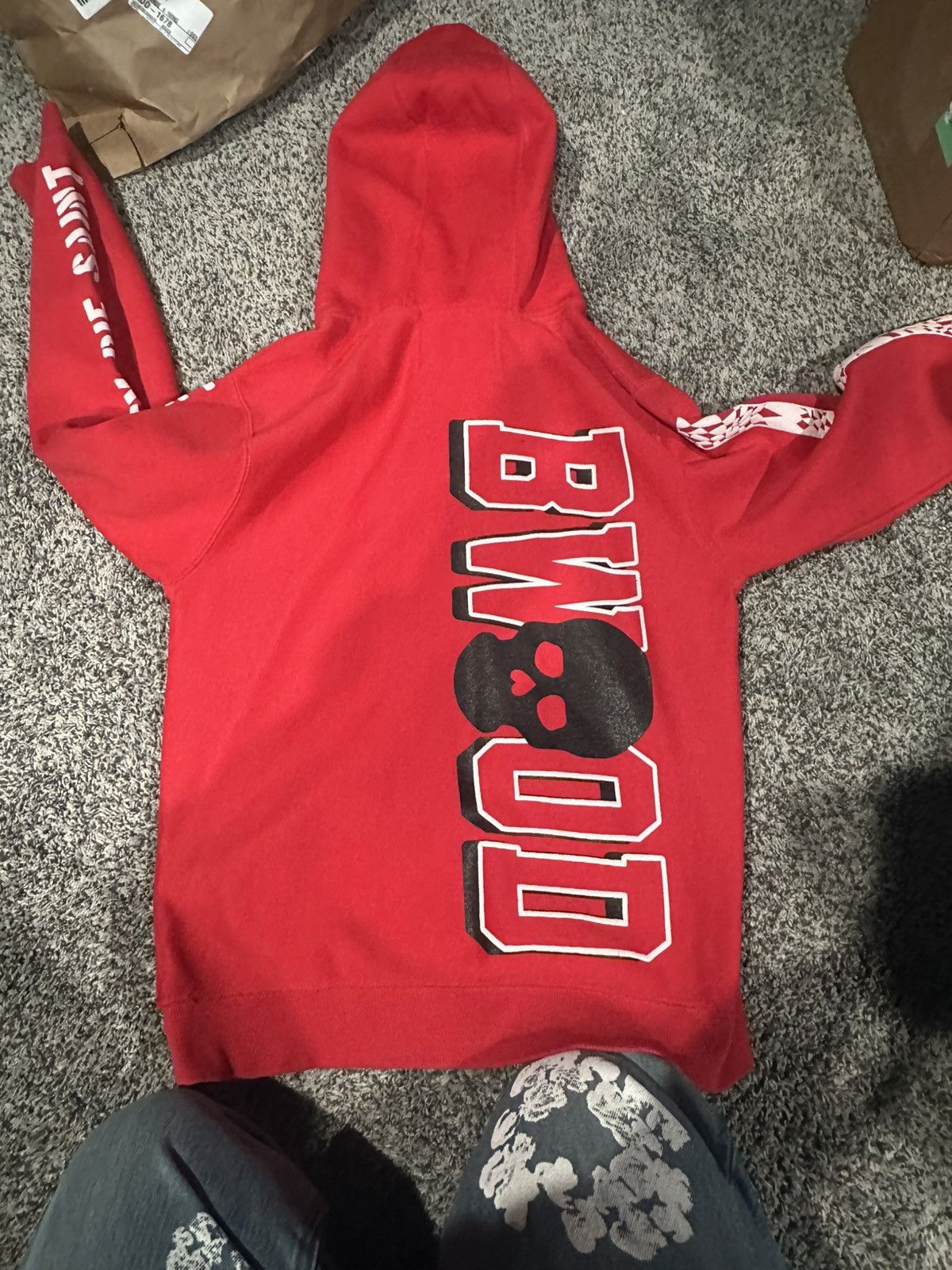 BWOOD Bwood hoodie red water resistant Size US S / EU 44-46 / 1 - 2 Thumbnail
