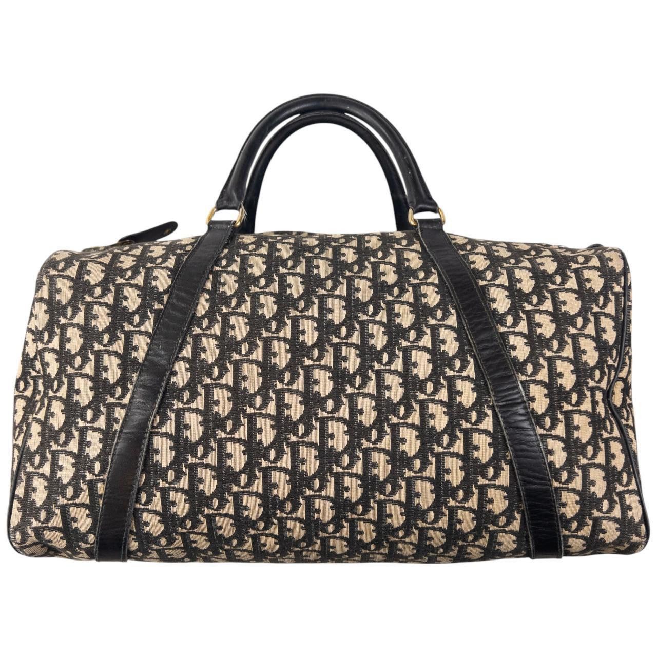 Dior Vintage Dior Monogram Luggage Bag Size ONE SIZE - 1 Thumbnail