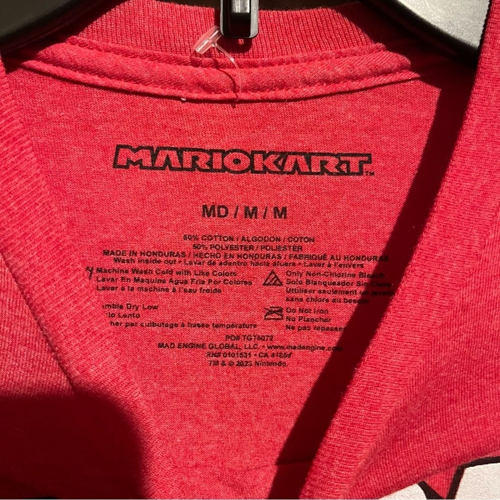 Nintendo Nintendo Mario Kart T-Shirt Sz M Mario Kart Racing Since 92 Size US M / EU 48-50 / 2 - 3 Thumbnail