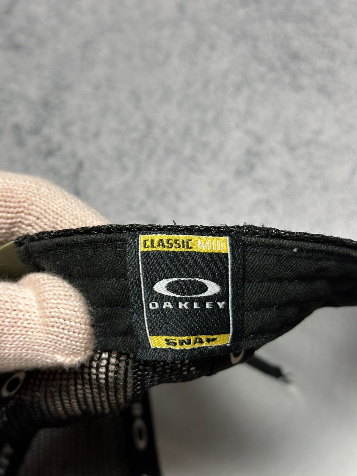 Vintage Oakley Classic Mid Snap Cap Hat Size ONE SIZE - 12 Thumbnail