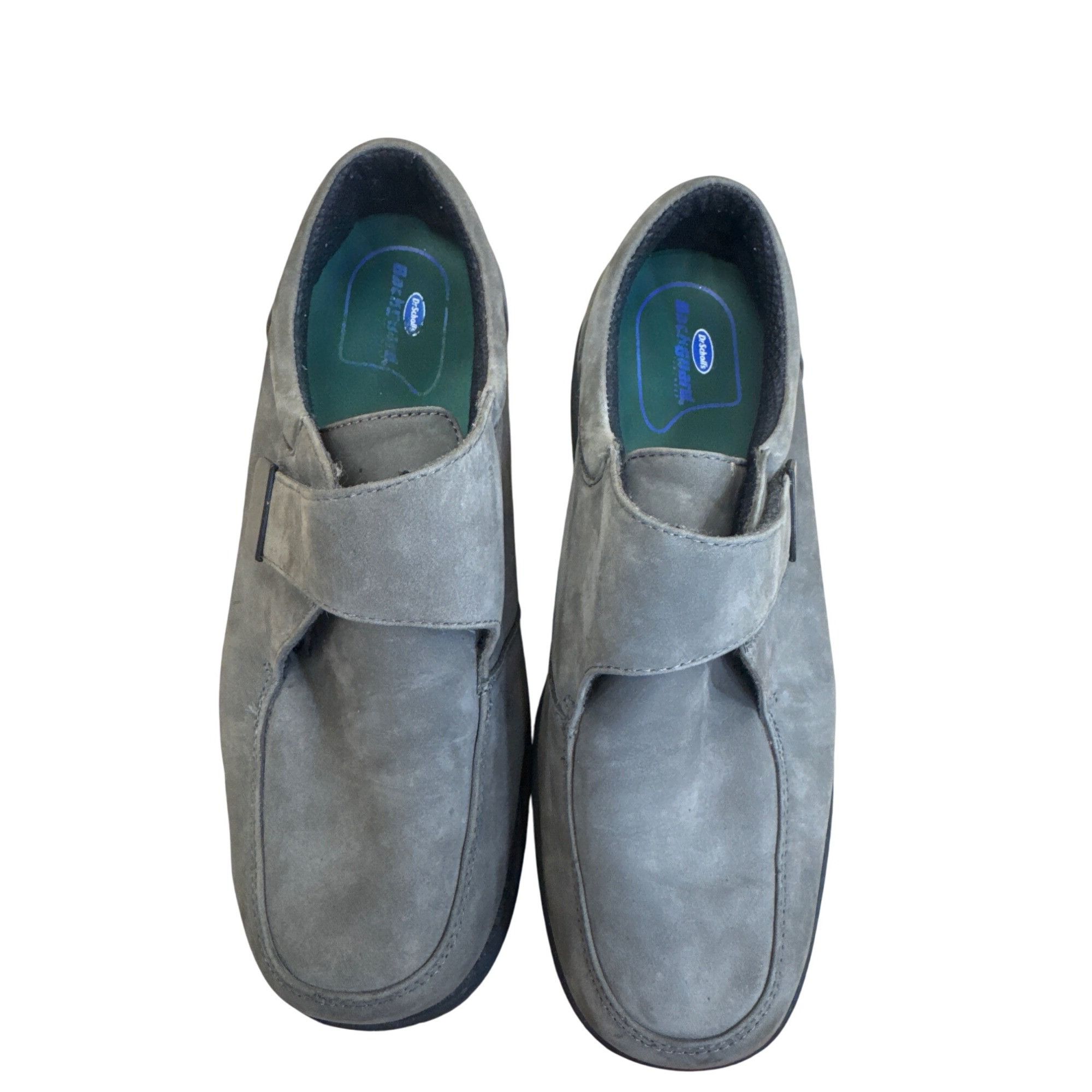 Other Dr. Scholls Mens Gray Leather Loafers Slip-On shoes Size 9D Size US 9 / EU 42 - 8 Thumbnail