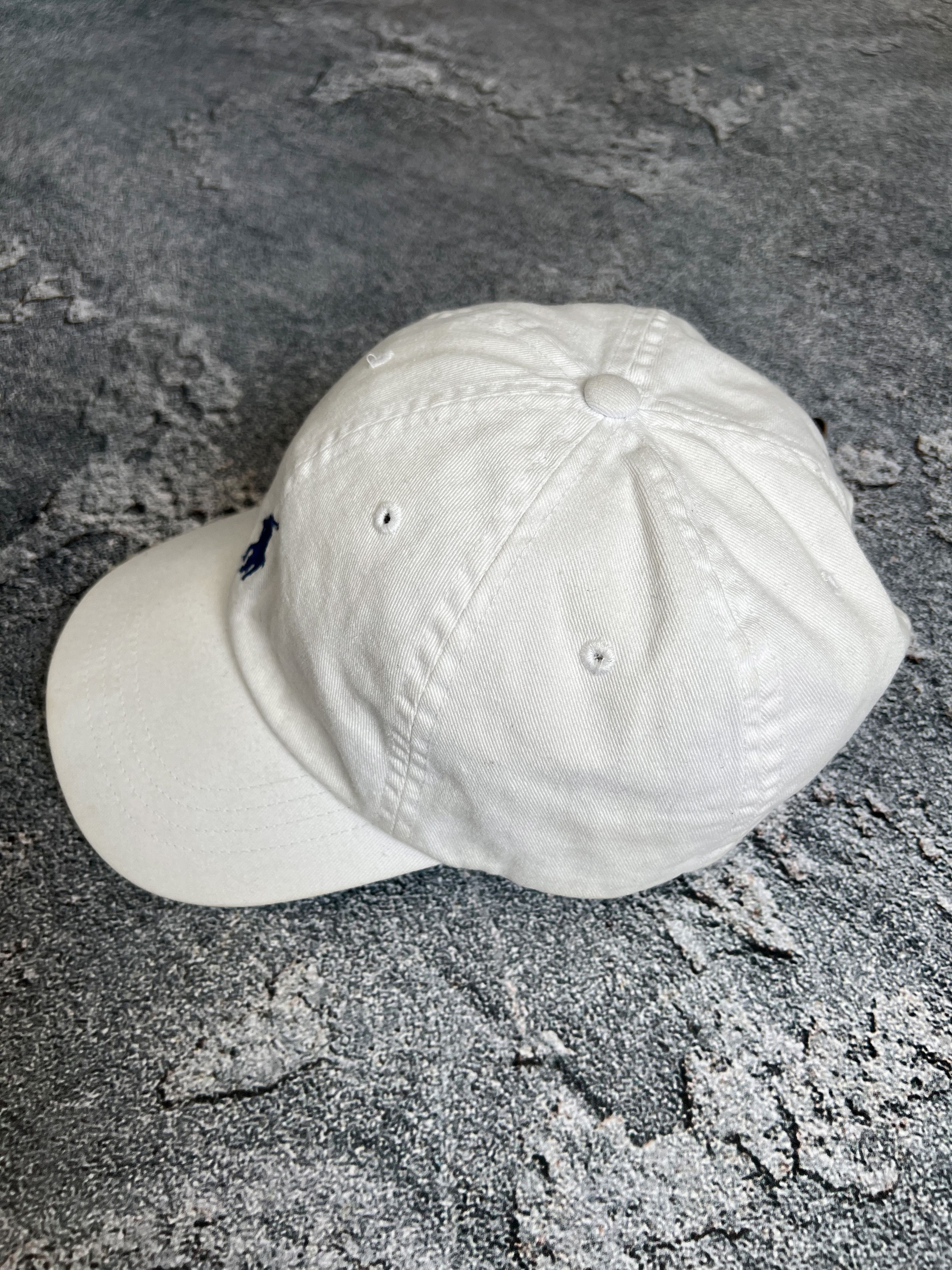Polo Ralph Lauren Vintage polo ralph lauren cap hat white leather belt Size ONE SIZE - 5 Thumbnail